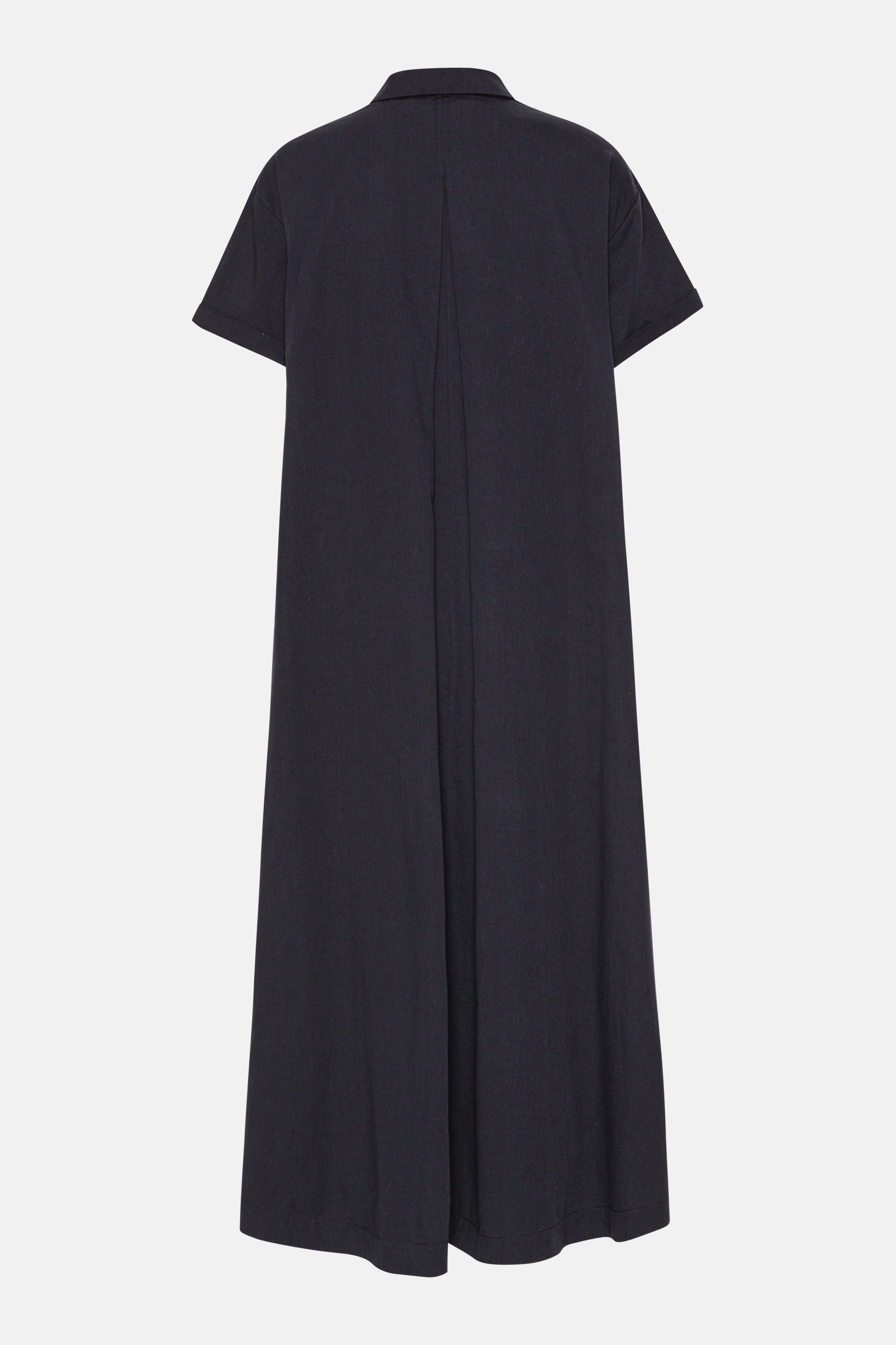Lang Kjole A-form - Dark Indigo